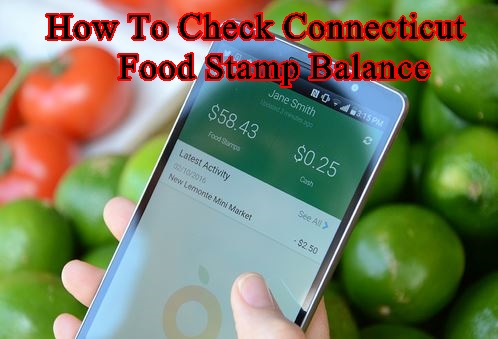 Check Connecticut Food Stamp Balance