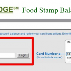 ebtEDGE Food Stamp Balance Check