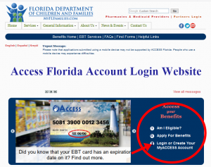 Access Florida Account Login