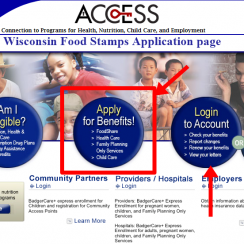 Wisconsin Food Stamps Application