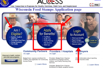 Wisconsin Food Stamps Application