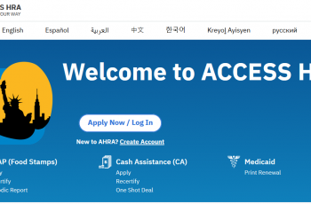 Create NYC ACCESS HRA Account