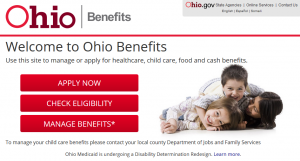 Create Benefits.ohio.gov Account