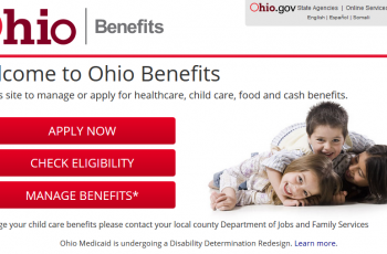 Create Benefits.ohio.gov Account