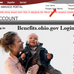 Benefits.ohio.gov Login