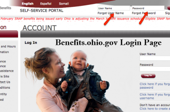 Benefits.ohio.gov Login