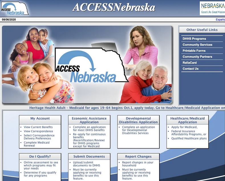 ACCESSNebraska Login