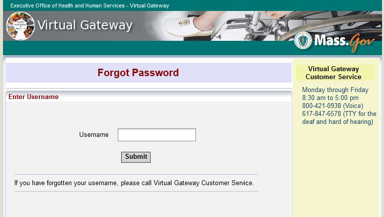 Virtual Gateway Login