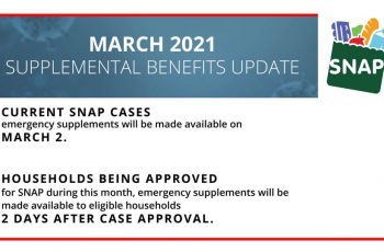 P-EBT Benefit For March 2021